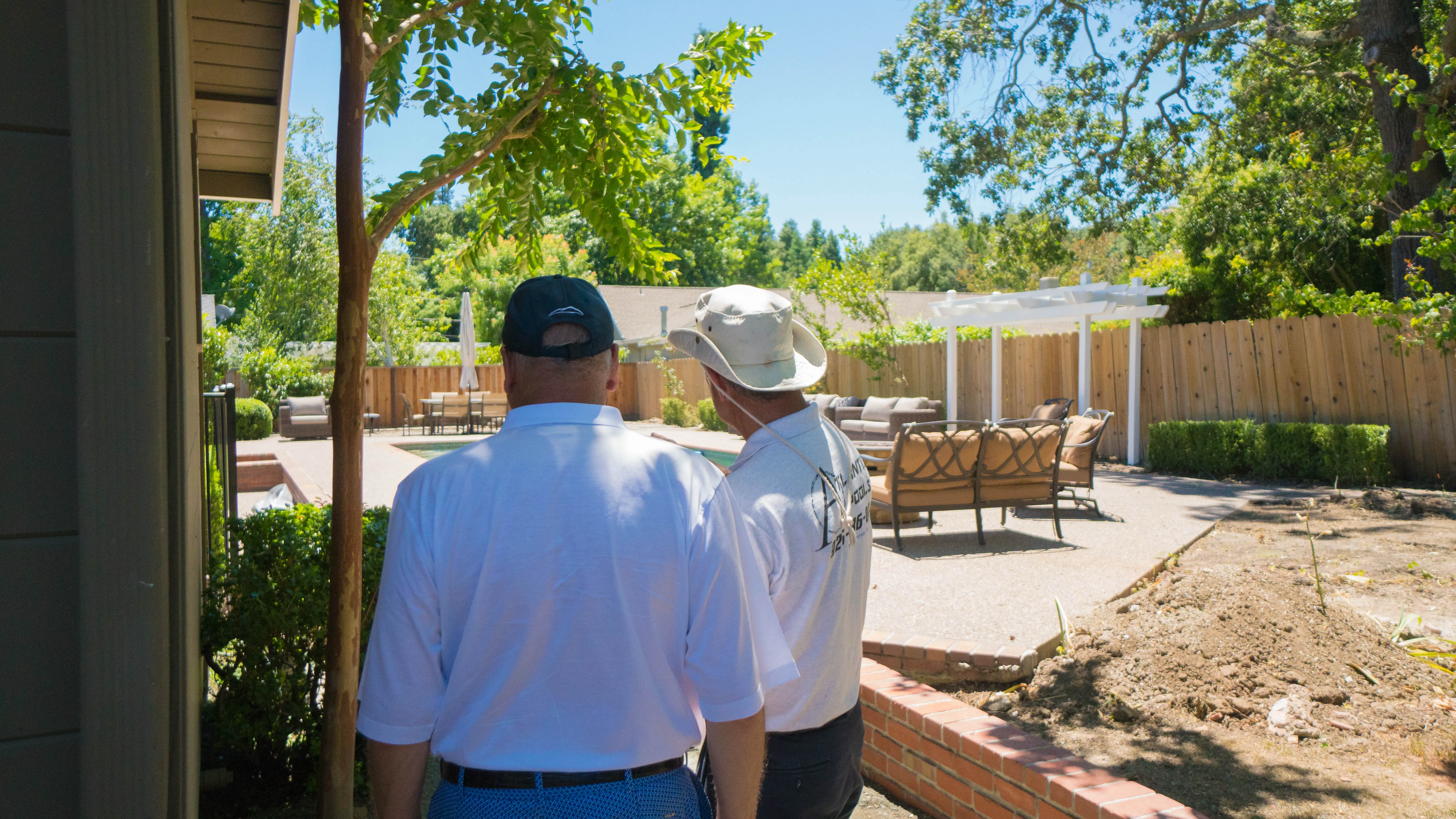 Atlantis Pools customer managing their pool service account