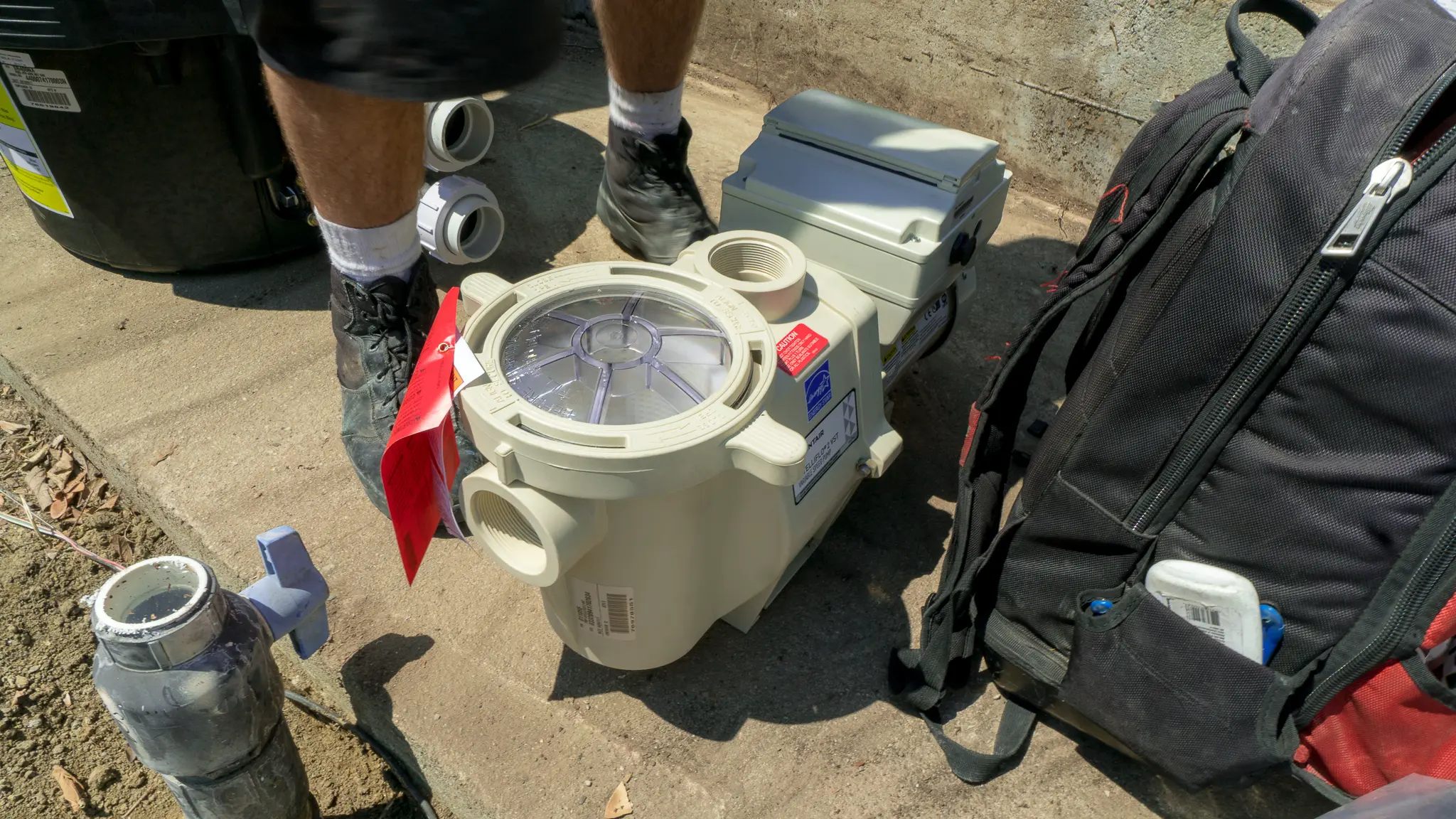 Pool pump repair and variable-speed pump installation